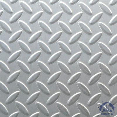 Рифлёный алюминиевый лист "Чечевица" 1,5х1500х3000 мм 1105 купить в Иваново