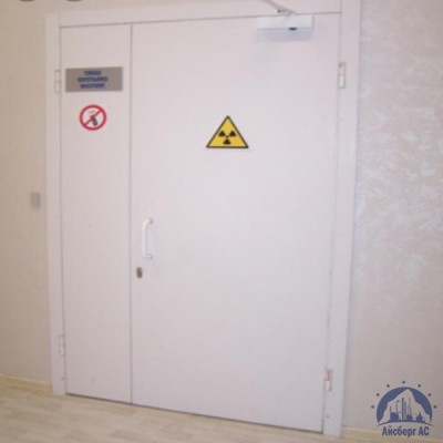 Рентгенозащитная алюминиевая дверь 1070х2080-1 мм купить в Иваново